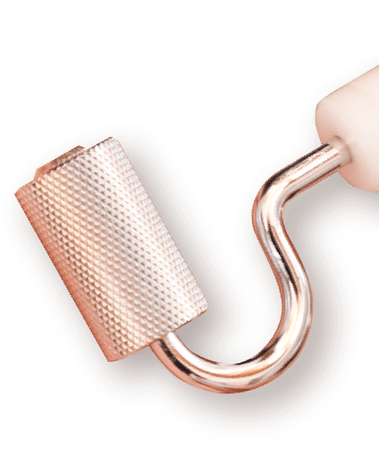 Method1 ローラによるイオン導入でシミの原因メラニンをケア